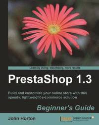 bokomslag Prestashop 1.3 Beginner's Guide