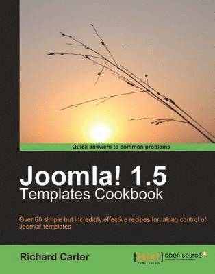 Richard Carter - Joomla! 1.5 Templates Cookbook, Häftad