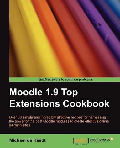 bokomslag Moodle 1.9 Top Extensions CookBook