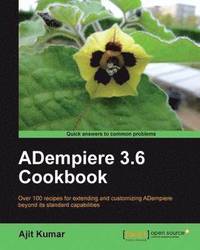 bokomslag ADempiere 3.6 Cookbook