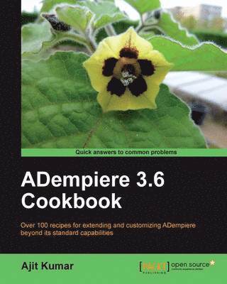 bokomslag Adempiere 3.6 Cookbook