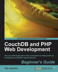 bokomslag CouchDB and PHP Web Development Beginner's Guide