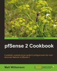 bokomslag pfSense 2 Cookbook