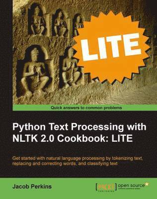 bokomslag Python Text Processing with NLTK 2.0 Cookbook: LITE Edition