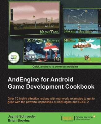 bokomslag Andengine for Android Game Development Cookbook