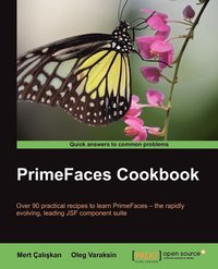bokomslag PrimeFaces Cookbook