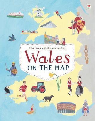 Elin Meek - Wales on the Map, Inbunden