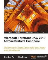 bokomslag Microsoft Forefront Uag 2010 Administrator's Handbook