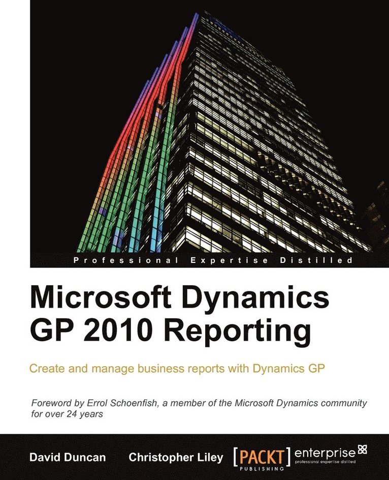 Microsoft Dynamics GP 2010 Reporting 1