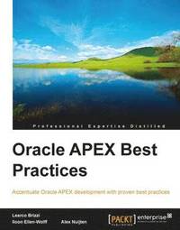 bokomslag Oracle Apex Best Practices