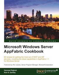 bokomslag Microsoft Windows Server AppFabric Cookbook