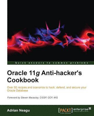 Oracle 11g Anti-hacker's Cookbook 1