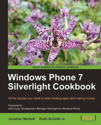 bokomslag Windows Phone 7 Silverlight Cookbook