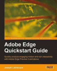 bokomslag Adobe Edge QuickStart Guide