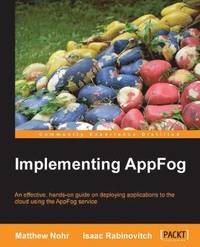 bokomslag Implementing AppFog