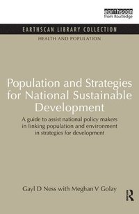 bokomslag Population and Strategies for National Sustainable Development