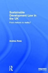 bokomslag Sustainable Development Law in the UK