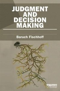 bokomslag Judgment and Decision Making