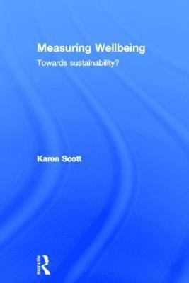 bokomslag Measuring Wellbeing: Towards Sustainability?