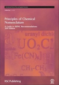 bokomslag Principles of Chemical Nomenclature