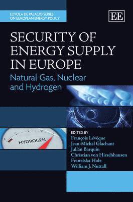 François Lévêque, Jean-Michel Glachant, Julián Barquín, Christian von Hirschhausen, Franziska Holz, William J. Nuttall - Security of Energy Supply in Europe, Inbunden