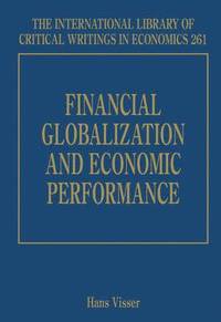 bokomslag Financial Globalization and Economic Performance