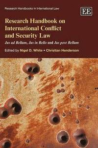 bokomslag Research Handbook on International Conflict and Security Law