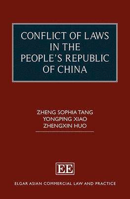 Conflict of Laws in the Peoples Republic of China 1