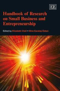 bokomslag Handbook of Research on Small Business and Entrepreneurship