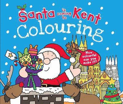 Katherine Sully - Santa is Coming to Kent Colouring Book, Häftad