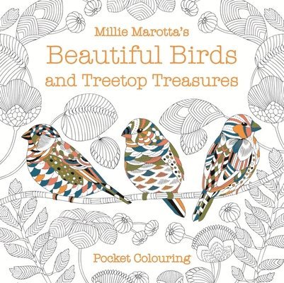 Millie Marotta's Beautiful Birds and Treetop Treasures Pocket Colouring 1