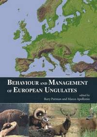 bokomslag Behaviour and Management of European Ungulates