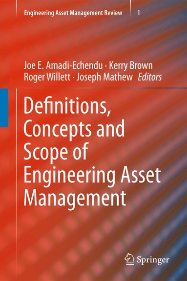 bokomslag Definitions, Concepts and Scope of Engineering Asset Management