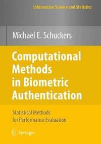 bokomslag Computational Methods in Biometric Authentication