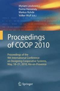 bokomslag Proceedings of COOP 2010
