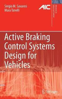 bokomslag Active Braking Control Systems Design for Vehicles