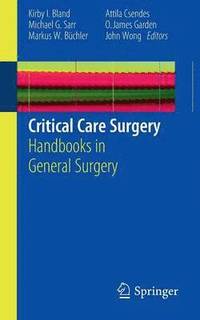 bokomslag Critical Care Surgery