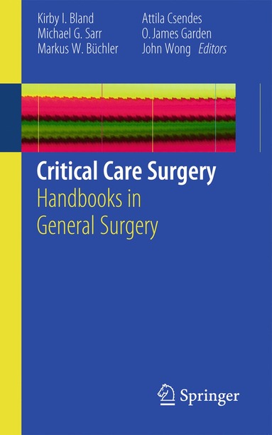 bokomslag Critical Care Surgery