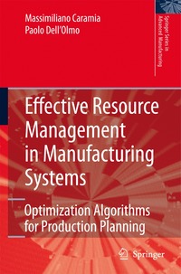 bokomslag Effective Resource Management in Manufacturing Systems