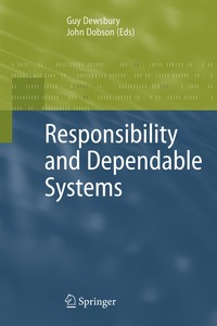 bokomslag Responsibility and Dependable Systems