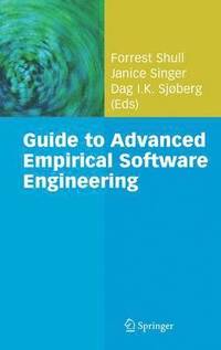 bokomslag Guide to Advanced Empirical Software Engineering