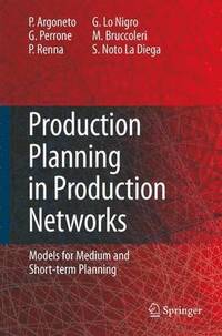 bokomslag Production Planning in Production Networks