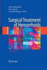 bokomslag Surgical Treatment of Hemorrhoids