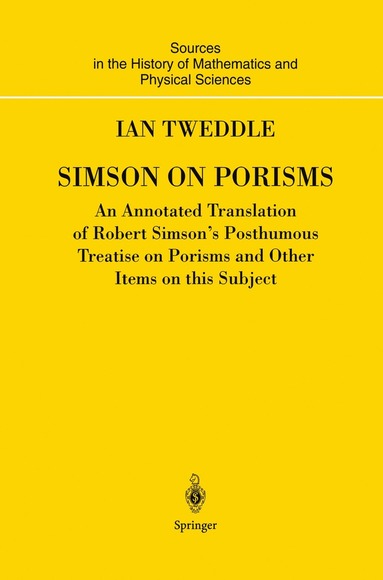 bokomslag Simson on Porisms