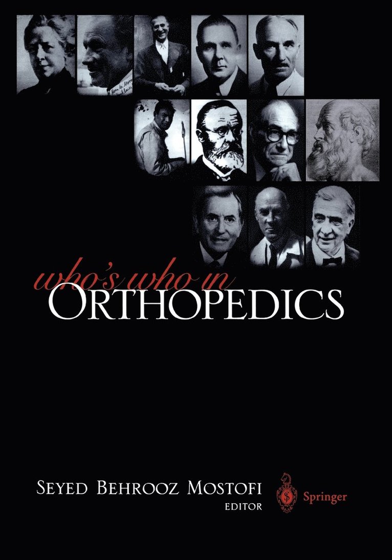 Who's Who in Orthopedics 1