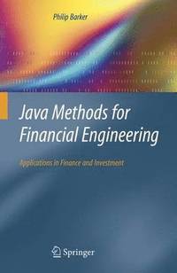 bokomslag Java Methods for Financial Engineering