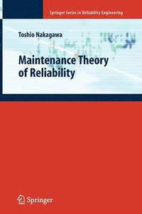 bokomslag Maintenance Theory of Reliability