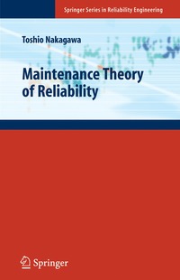 bokomslag Maintenance Theory of Reliability