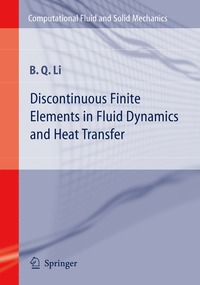 bokomslag Discontinuous Finite Elements in Fluid Dynamics and Heat Transfer