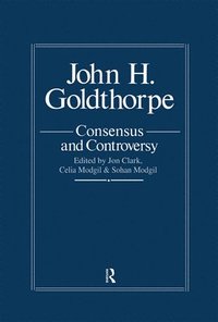 bokomslag John Goldthorpe: Consensus And Controversy